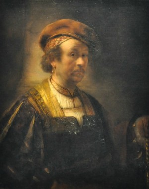 A man with beret